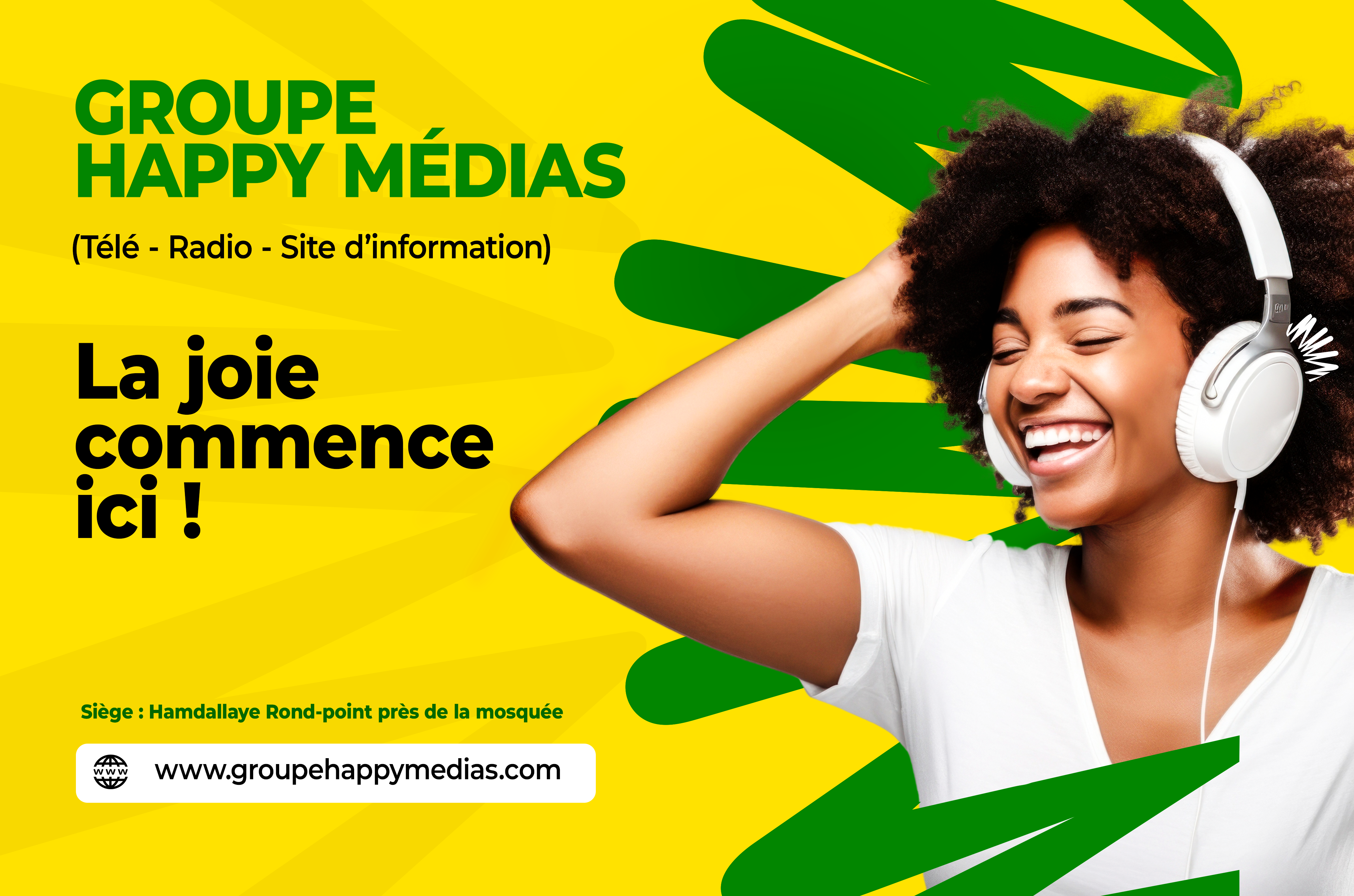 Bienvenue chez Happy Médias